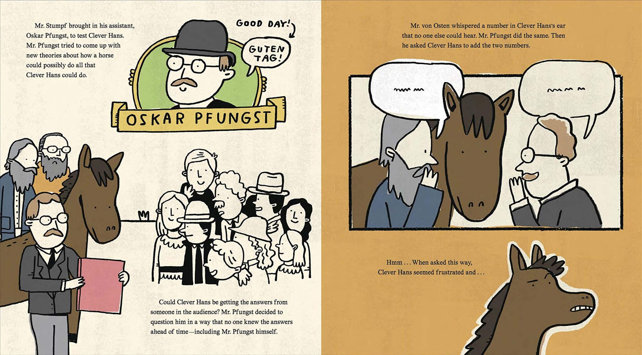 Review of the Day Clever Hans by Kerri Kokias, ill. Mike Lowery