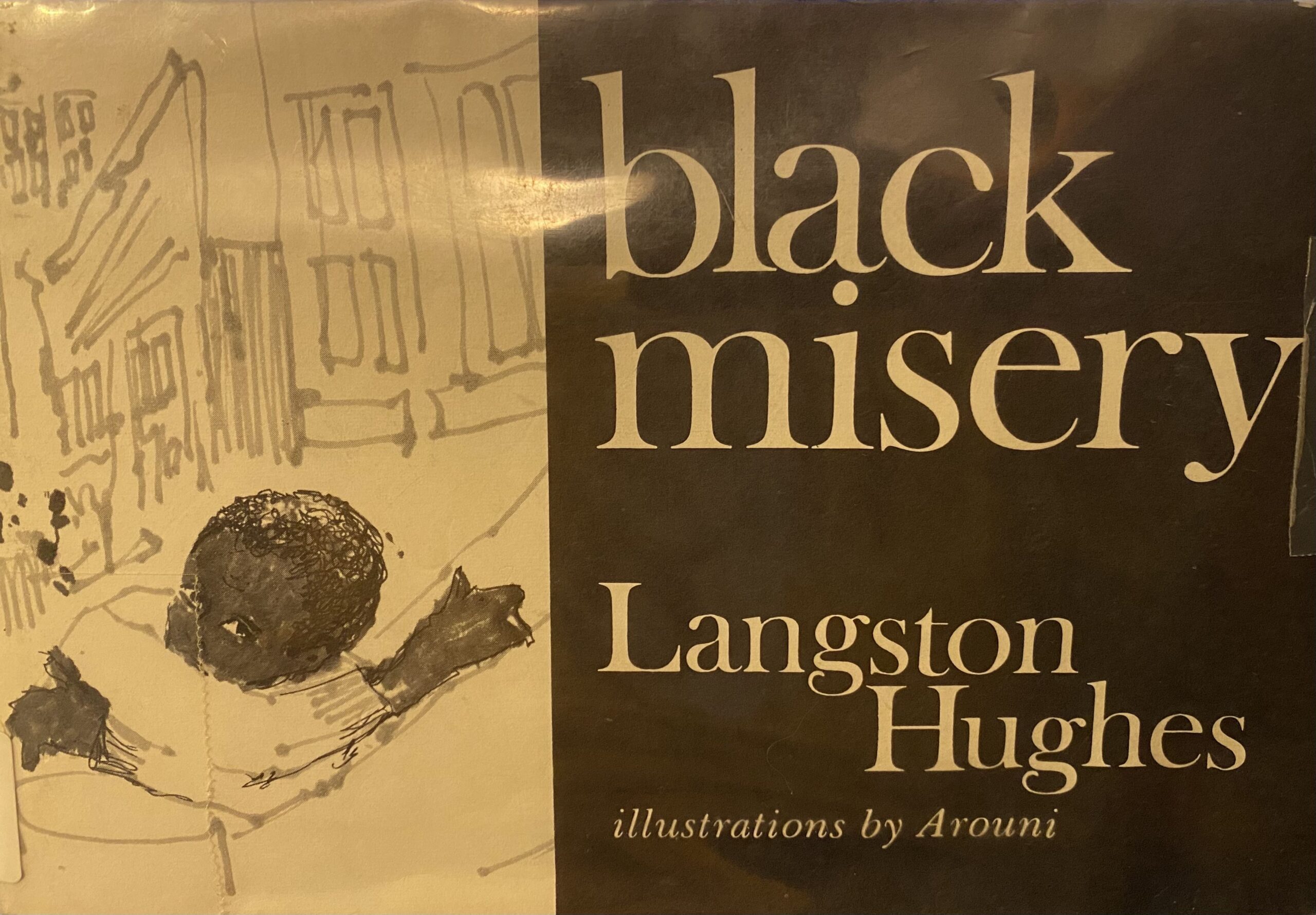 Fuse 8 n’ Kate: Black Misery by Langston Hughes, ill. Arouni