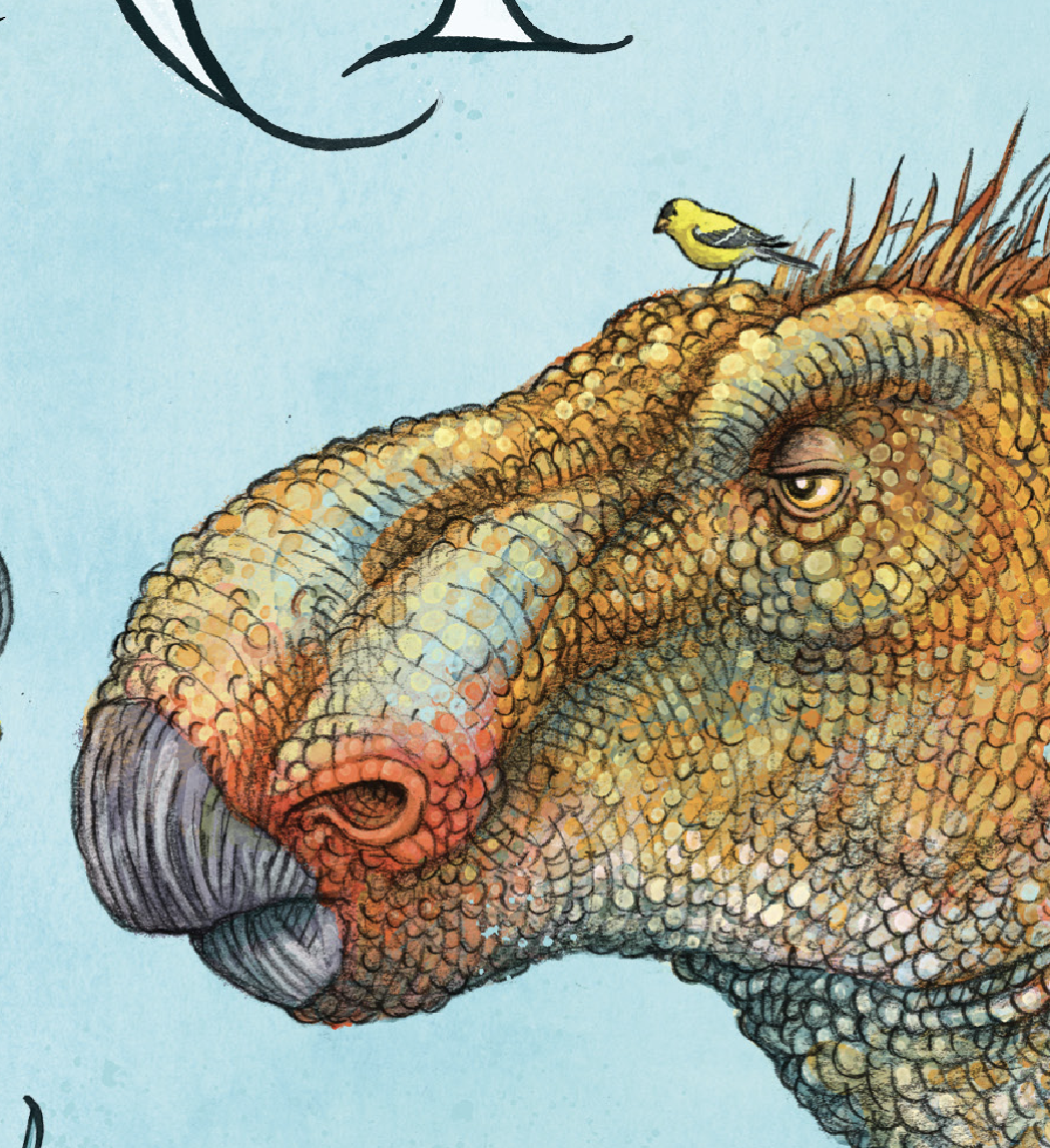Art and Science Combine As One: It’s an Iguanodon’s Horn Cover Reveal + Interview with Sean Rubin!