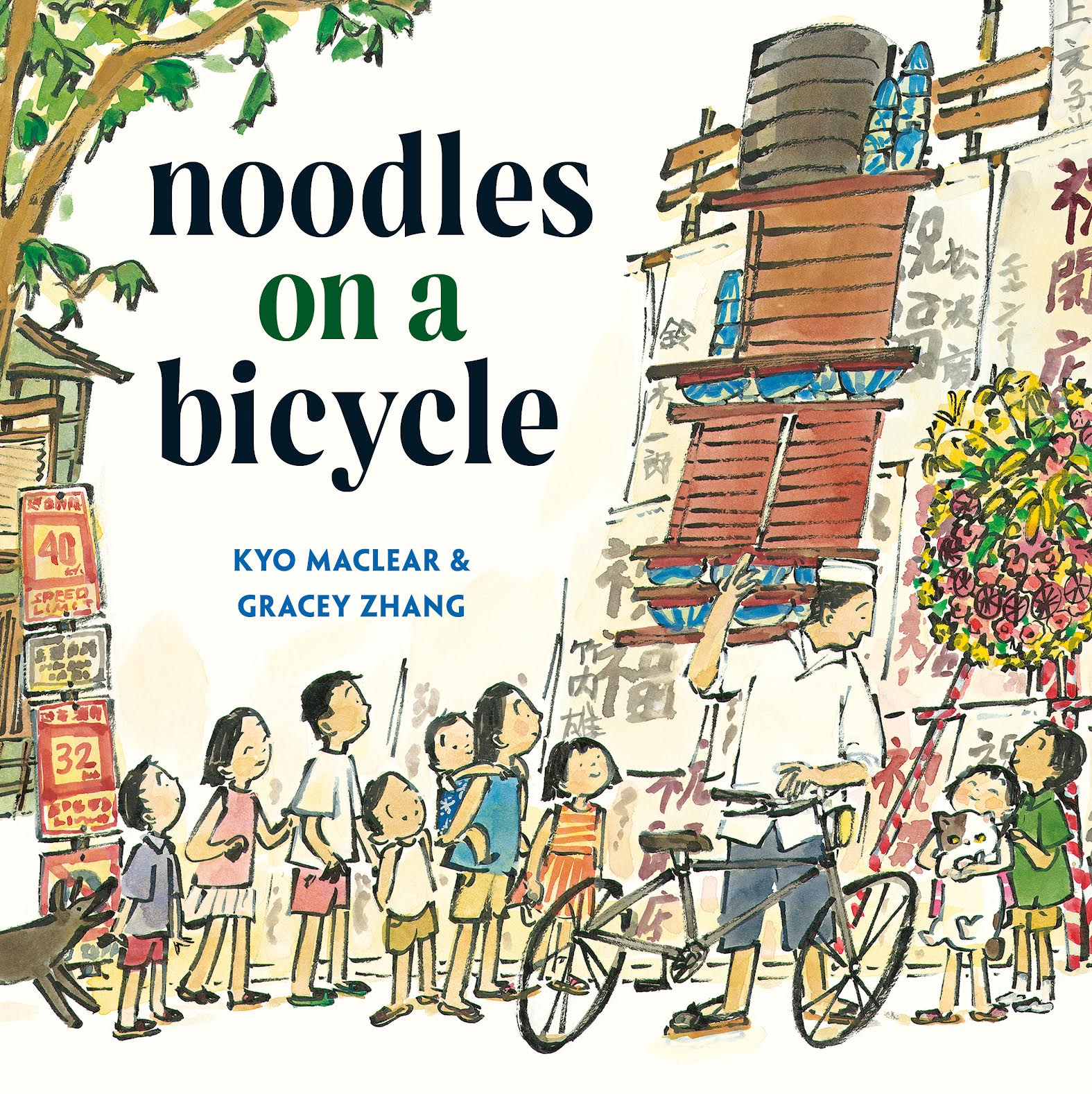 Noodles from Noodles from Noodles: A Q&A with Kyo Maclear and Gracey Zhang About Noodles on a Bicycle Interview